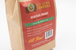 Old Judge Coffee: Heritage Roast (Medium Roast, Whole Bean)